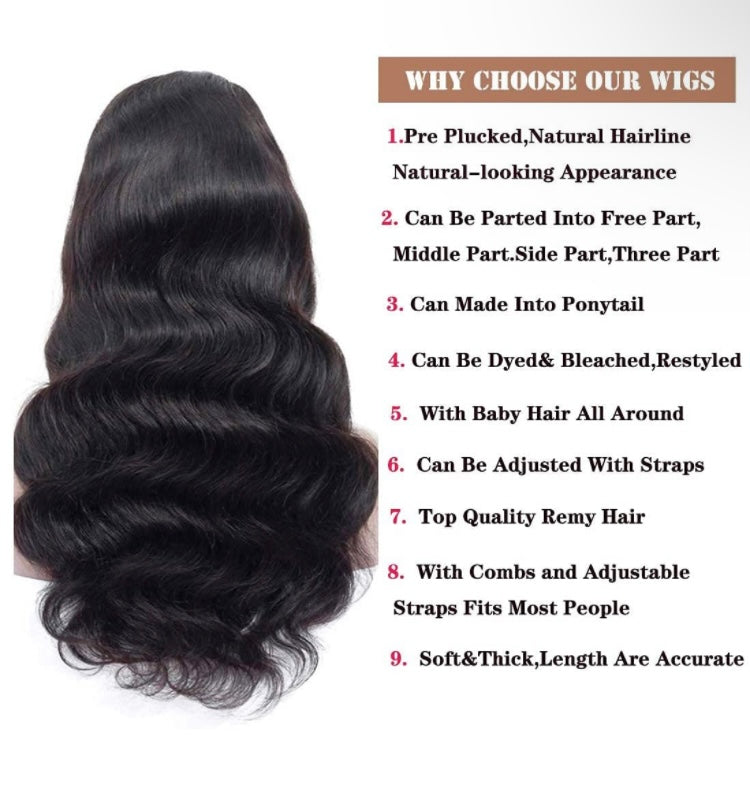 Body Wave 4x4 Lace Closure Wig